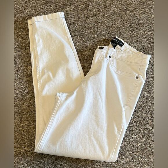 Women's White Jeans ankle cropped jeans - Picture 2 of 5